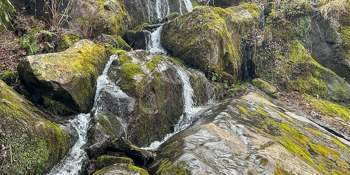 Waterfall in the national park