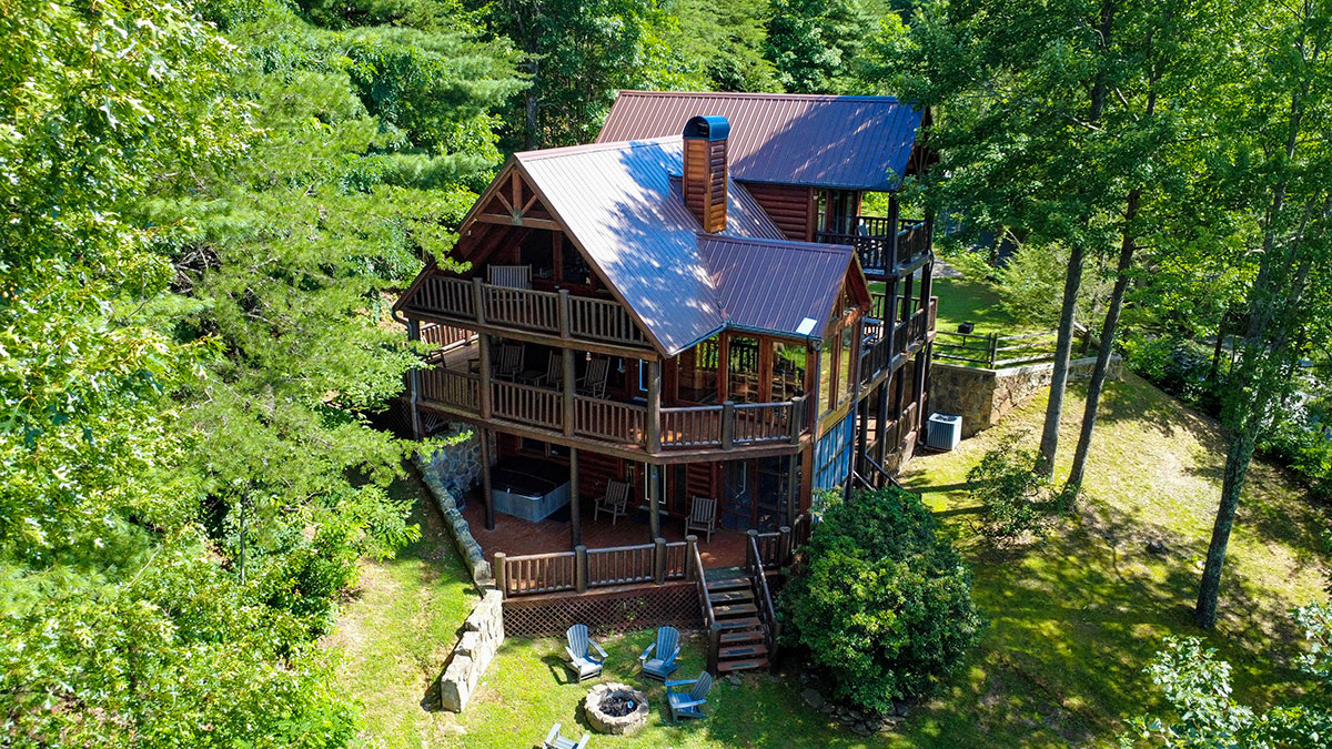 Exterior view of cabin