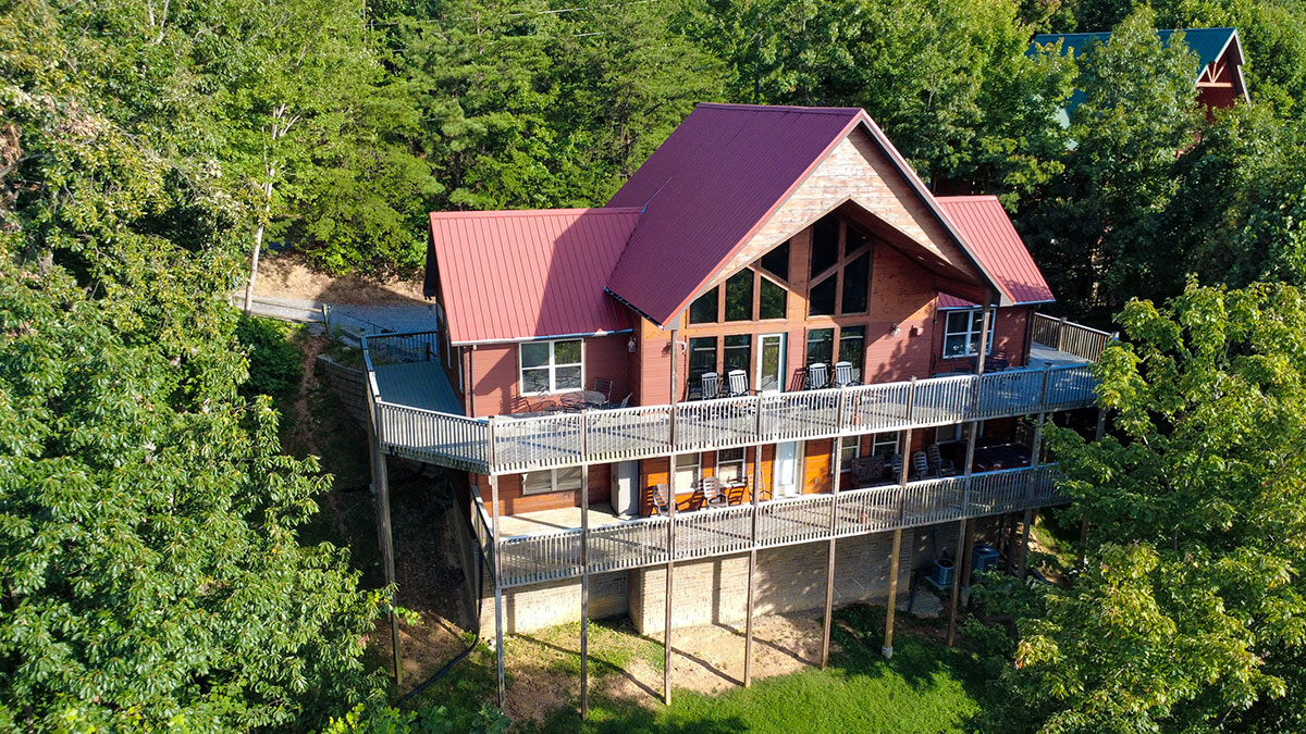Exterior view of cabin